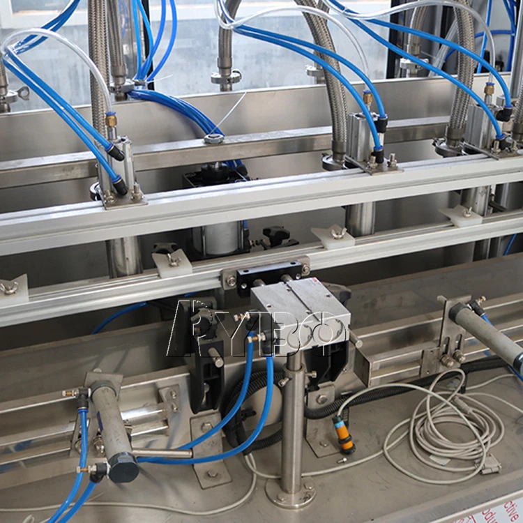 Automatic 5 liter big bottle edible oil flowmeter filling machine price