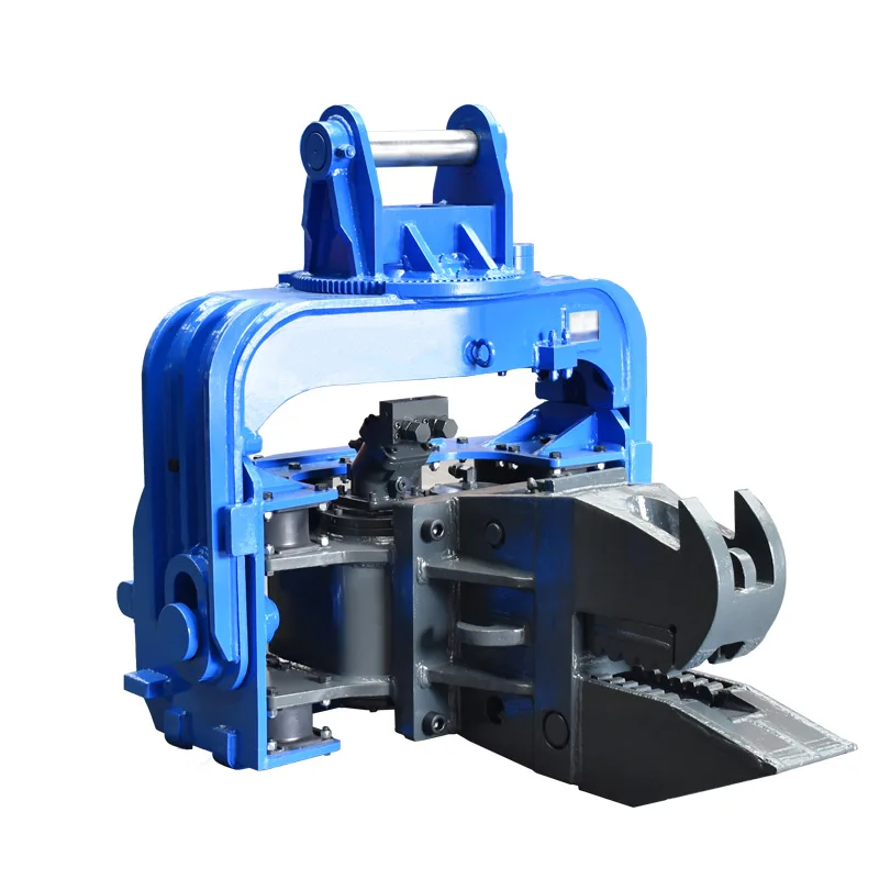 New Excavator-Mounted Hydraulic Pile Driver Vibrating Vibro Hammer Sheet Pile Driver with Reliable Engine and Pump Components