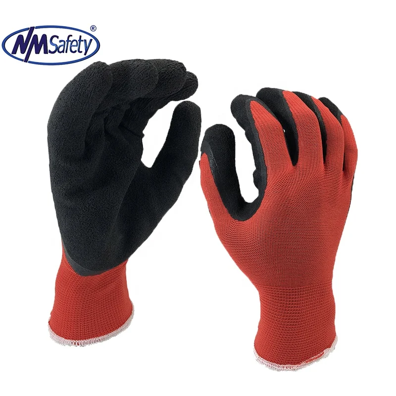 NMSAFETY Guantes de latex Guante naylon для работы промышленные многофункциональные перчатки