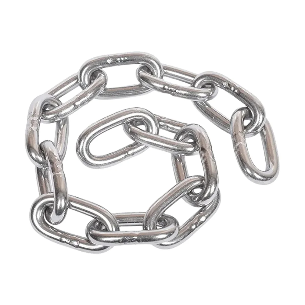 HF Steel Short Link Marine Chain electro galvanised high tensile link stainless steel chain