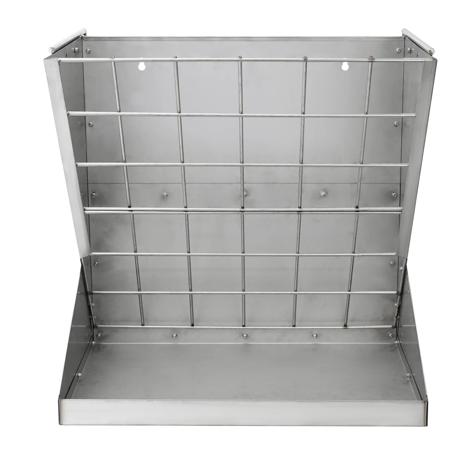 Stainless steel goat sheep feeding trough Large capacity Grain and hay 2 in 1 horse feeder trough