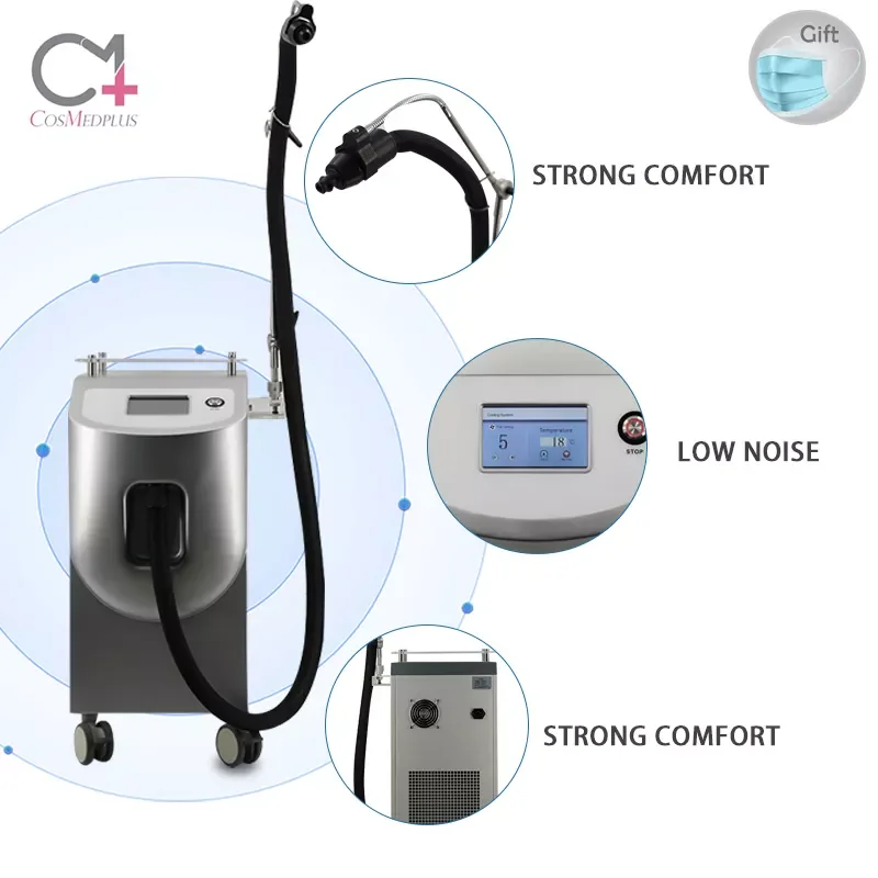 Newest popular equipment cryo chiller beauty air cooler cooling skin system machine for laser treatments