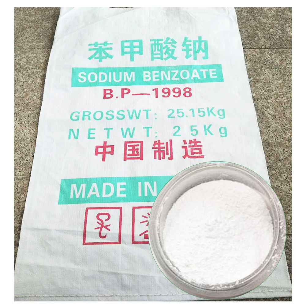 Food grade Sodium Benzoate Beverages, food preservatives