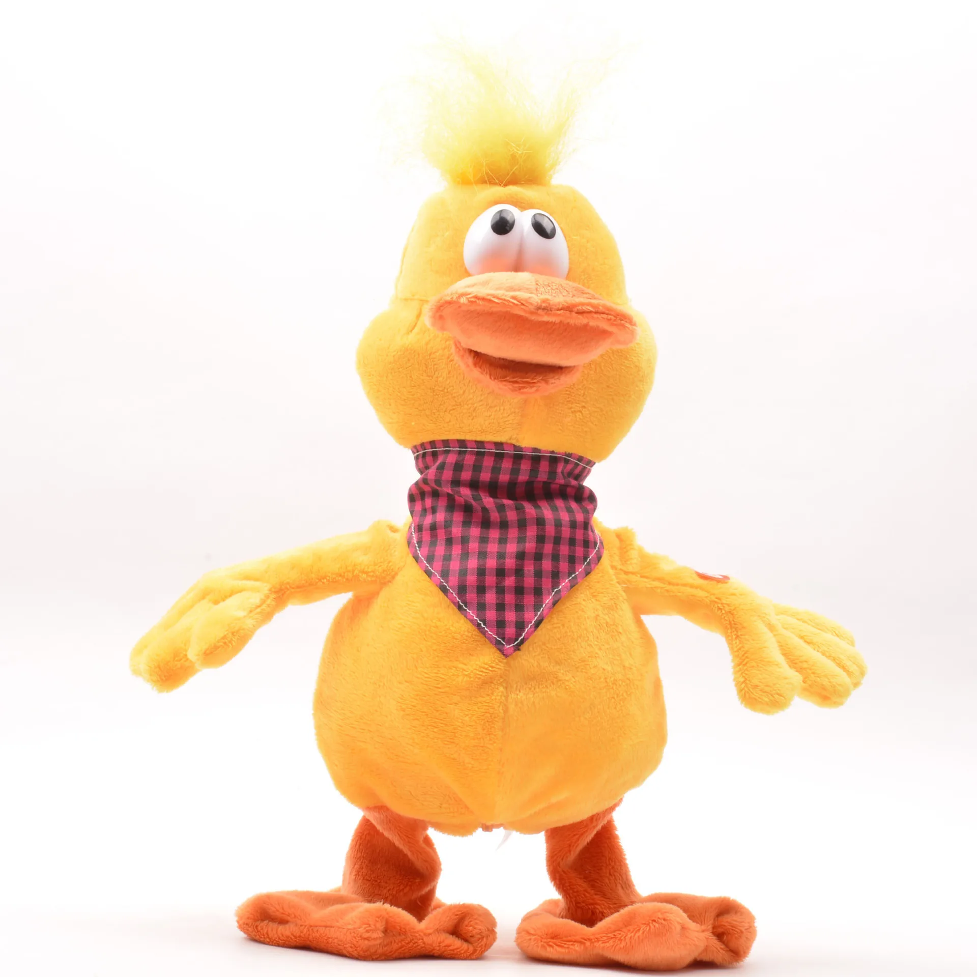 Wholesale Factory electric creative plush toys crazy chicken duck frog with sing and dance stuffed plush Doll