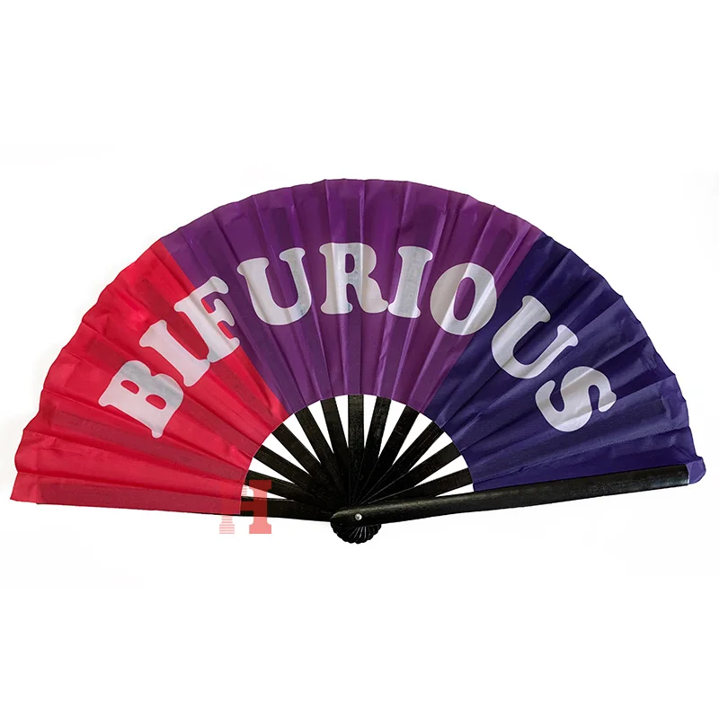 
Popular Personalized Custom Printing Portable Folding Tropical Plastic Hand Held Fan 