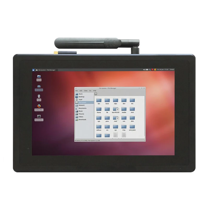 10 1 дюймов Ips Lcd Imx6Q 1280*800 Advantech промышленный безвентиляторный Водонепроницаемый мини емкостный экран сенсорный ПК