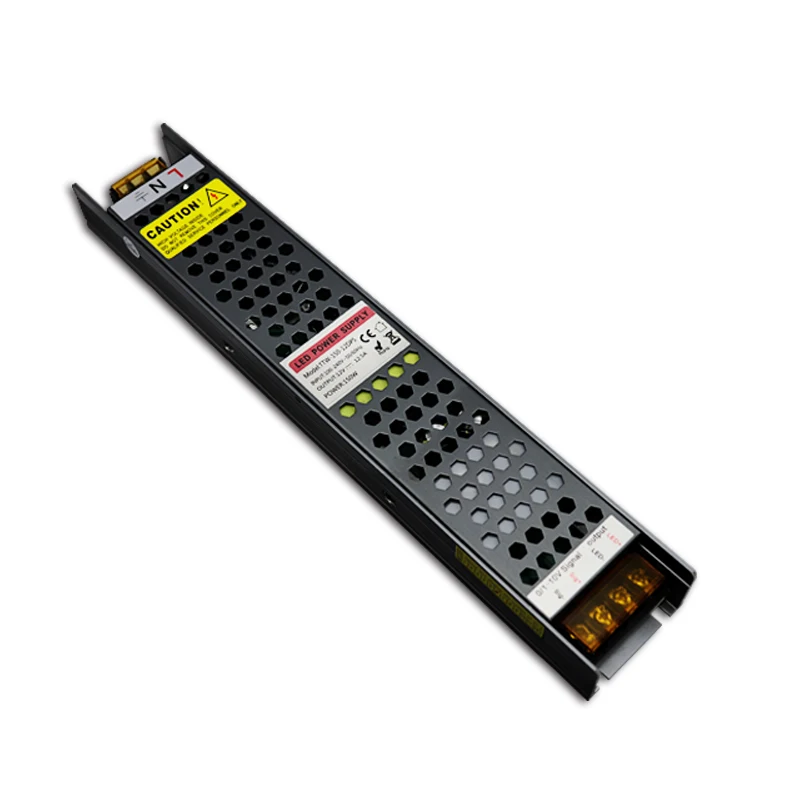 AC DC 12V 24V Switch Mode LED Driver 0-10V TRIAC DALI Dimmable Power Supply 150W TRIAC Dimmable