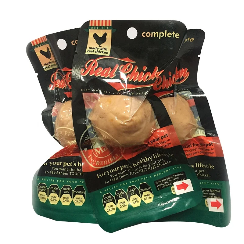 Manufacturer wholesale pet snacks 40g meat egg dog snacks energy egg dog training treats puppy snacks