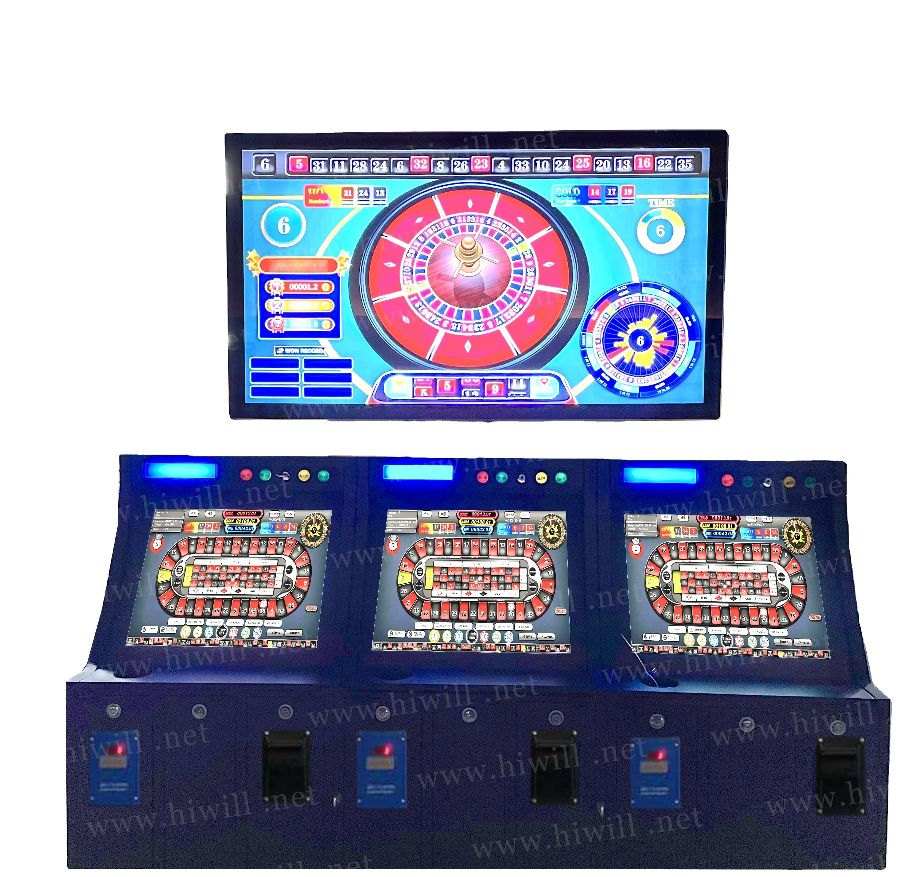 video game machines 3 Player Super Mega Ball Intelligent Roule tte Machine kits electronic ruleta machine sale