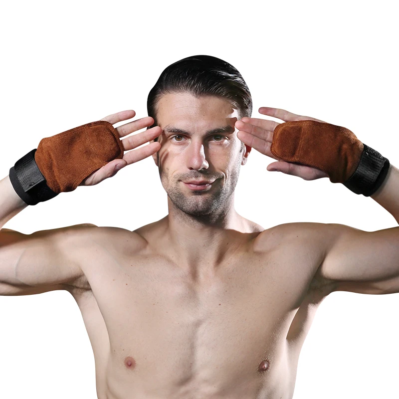 Hot Sale Custom Logo Weight Lifting Men Women Gym Gloves Straps