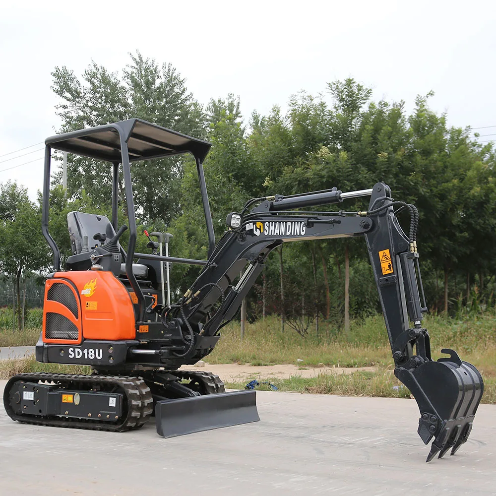 EPA 4 EURO 5 China Small Micro Digger 3 2 3.5 1.2 1 Ton used Mini Excavator