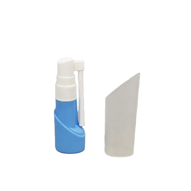 HDPE Empty White Oral Nasal Throat Mist Spray Bottle for Pharmaceutical Packaging