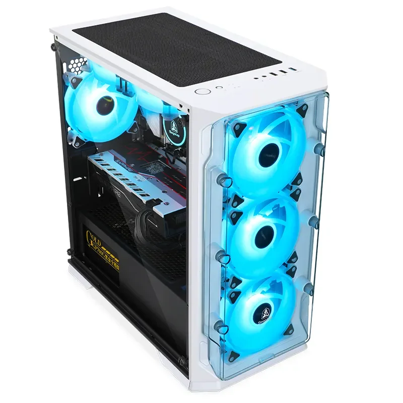 Корпус для игрового компьютера ATX, корпус для игрового компьютера со стеклянной боковой дверцей