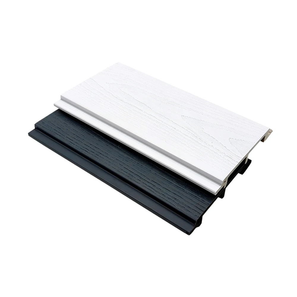 WPC wall cladding and co-extrusion wall cladding brushed flute wall cladding outdoor