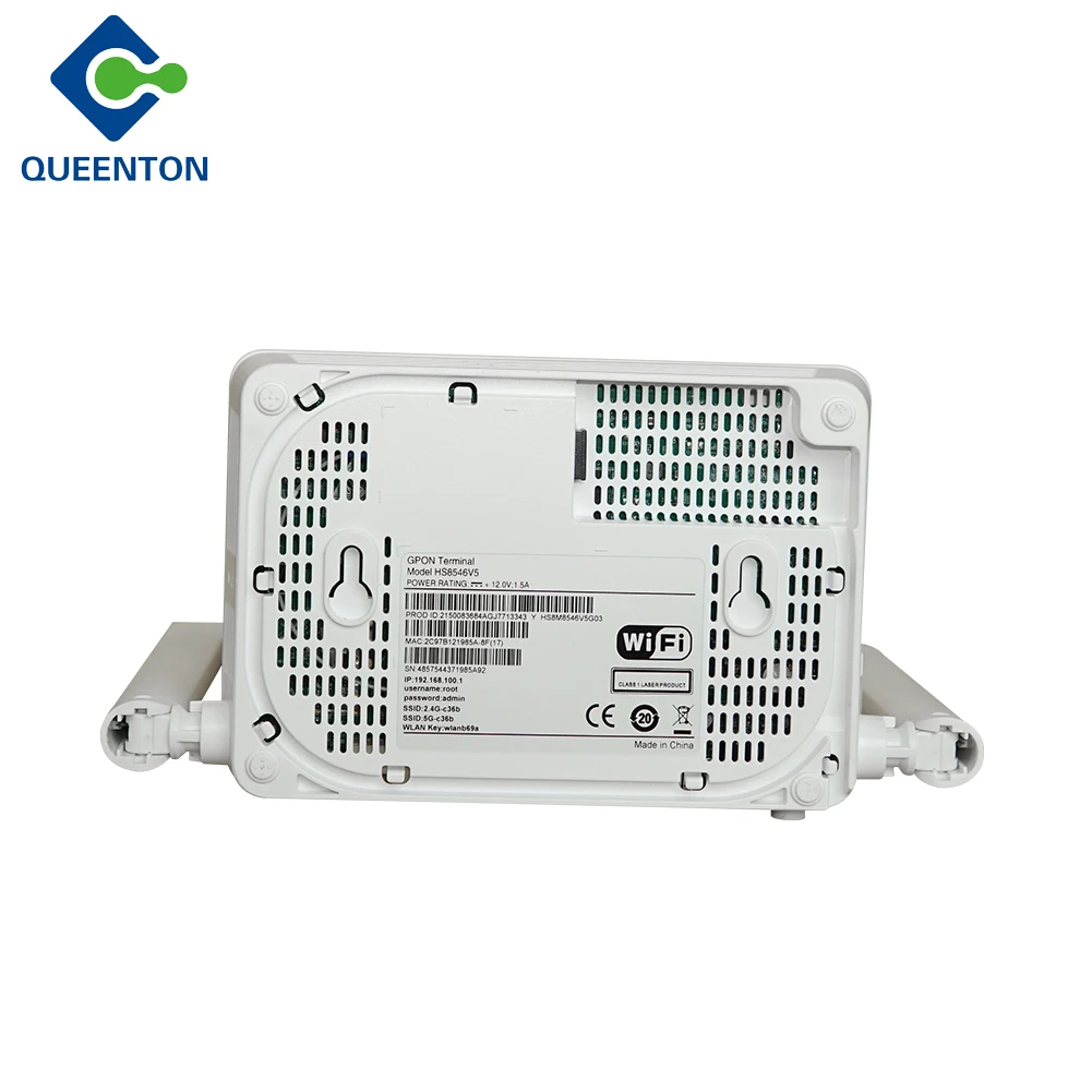 Новое поступление 2021 Двухдиапазонные порты GPON ONU ONT HS8546V5 4GE AC Wi-Fi 2 4 ГГц 5 аналог