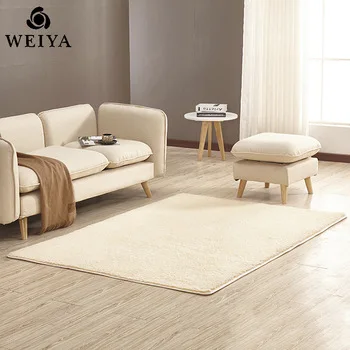 Предлагаем Нескользящие мягкие пушистые китайские бытовые ковры из полиэстера по оптовой цене