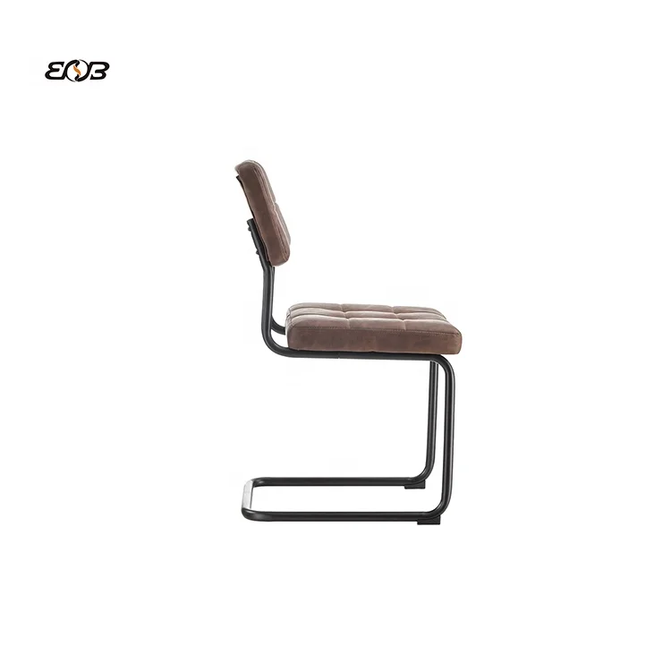 Velvet dining chair a comfortable supple chair with metallic legs