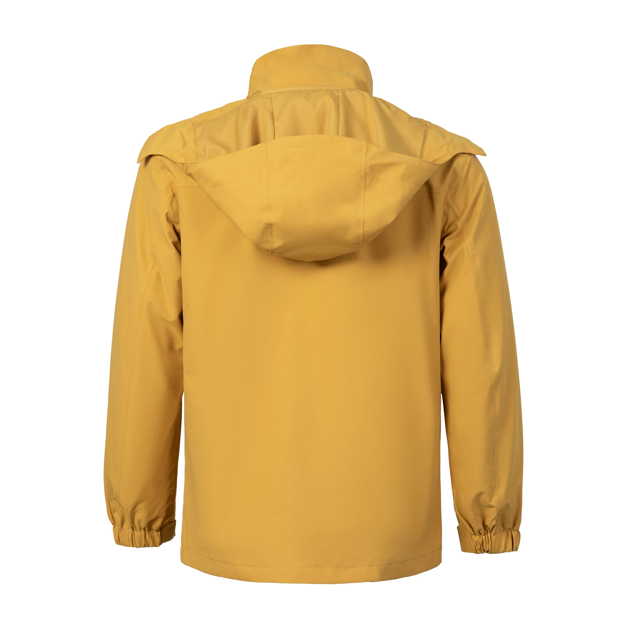 Ultralight 100% Polyester Hardshell Jacket for Men Waterproof Windproof Casual Interchange Outdoor Jacket Zipper Closure Unisex