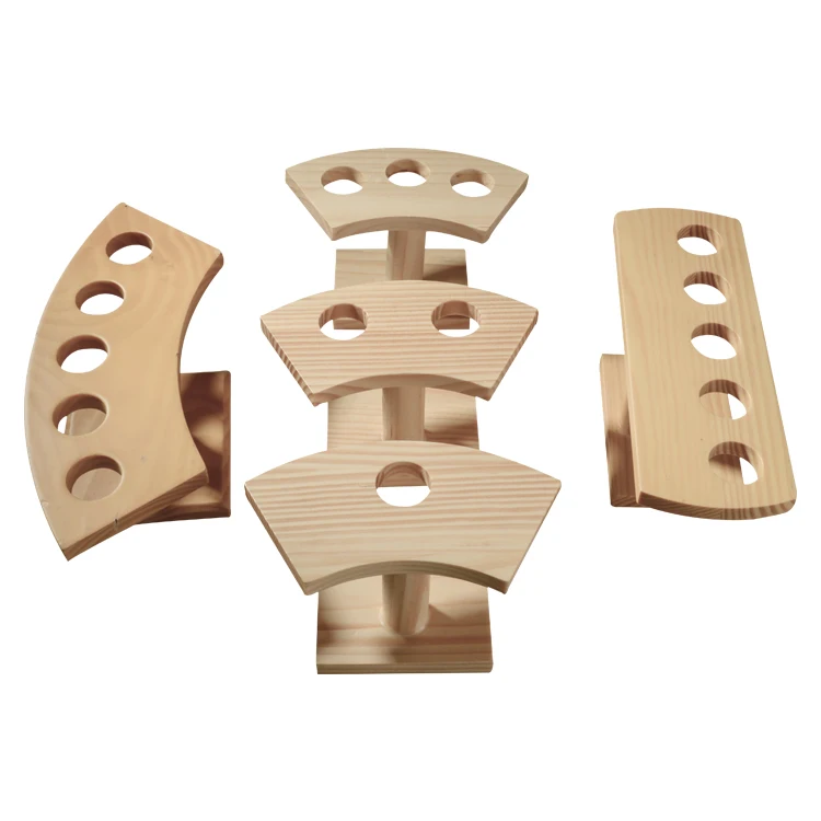 Hot Sale Wooden Sushi Cake Pastry Tray Tools Round Hand Roll Holder