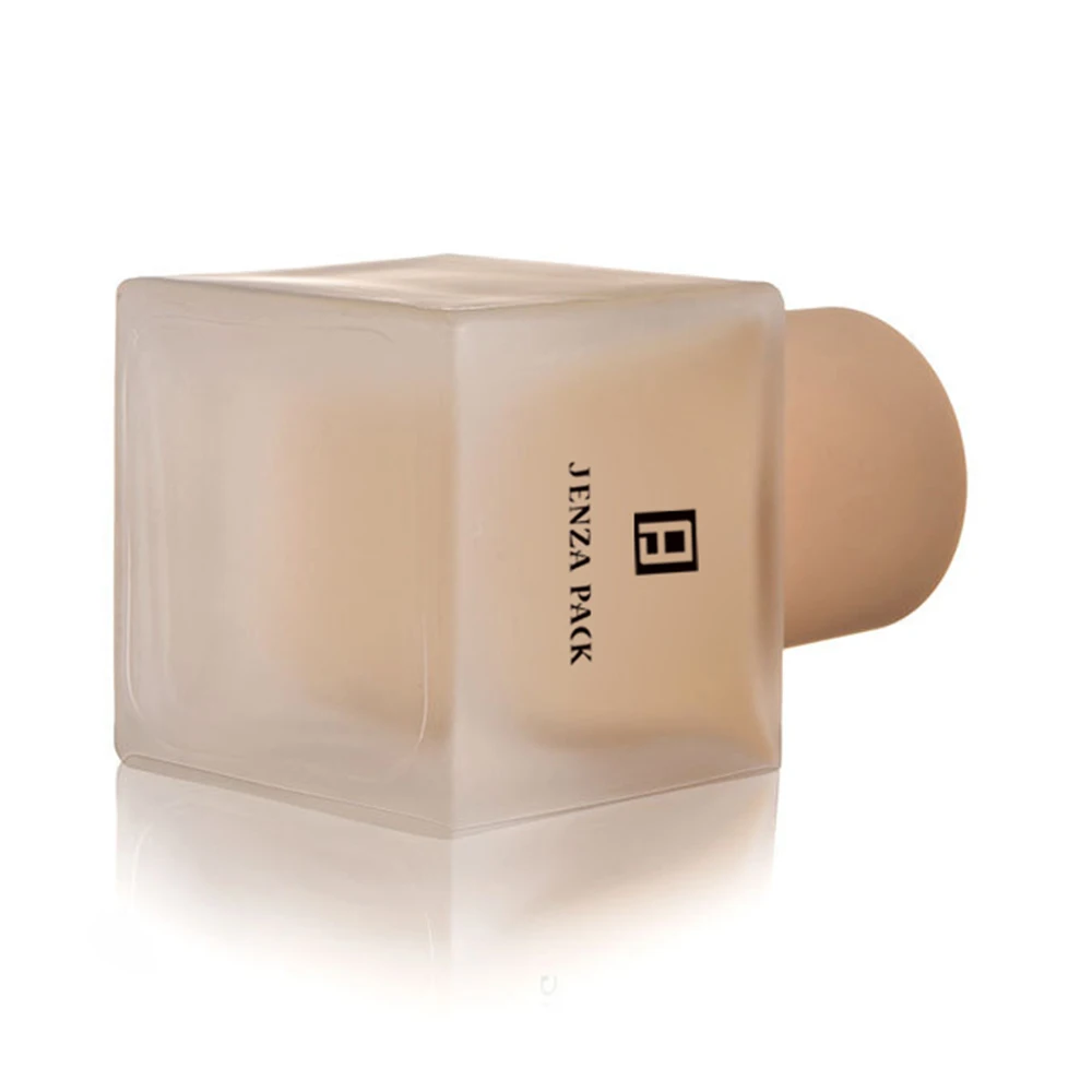 Square Foundation Bottle 30 ML Glass Lotion Bottle Concealer milk Serum Bottle Cosmetic packaging