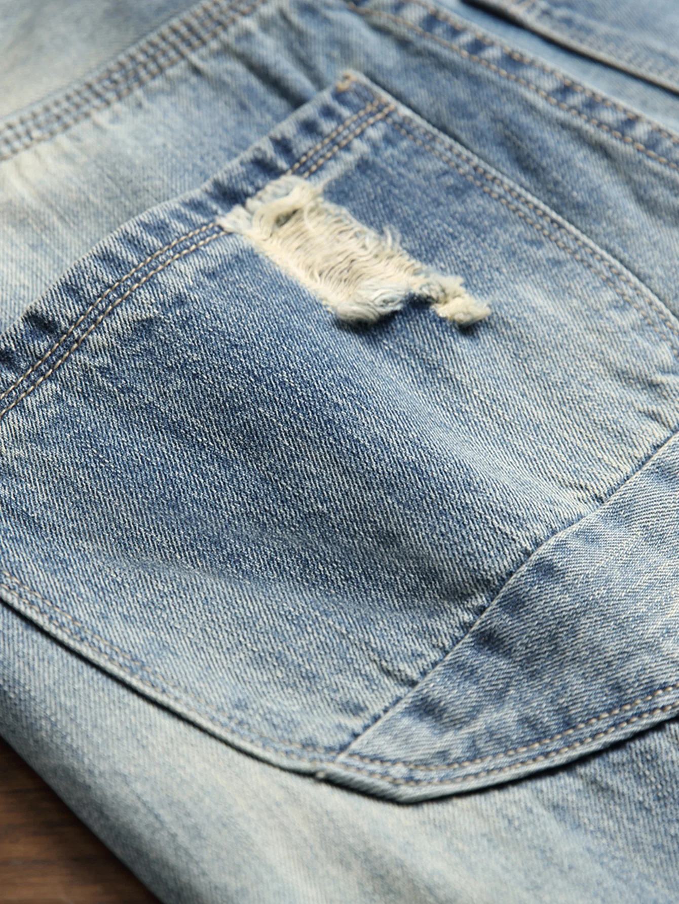 High Quality Manufacturer Competitive Price Classic Washed Plus Size Short Trousers Jeans Short Denim for Men Cuted Jeans