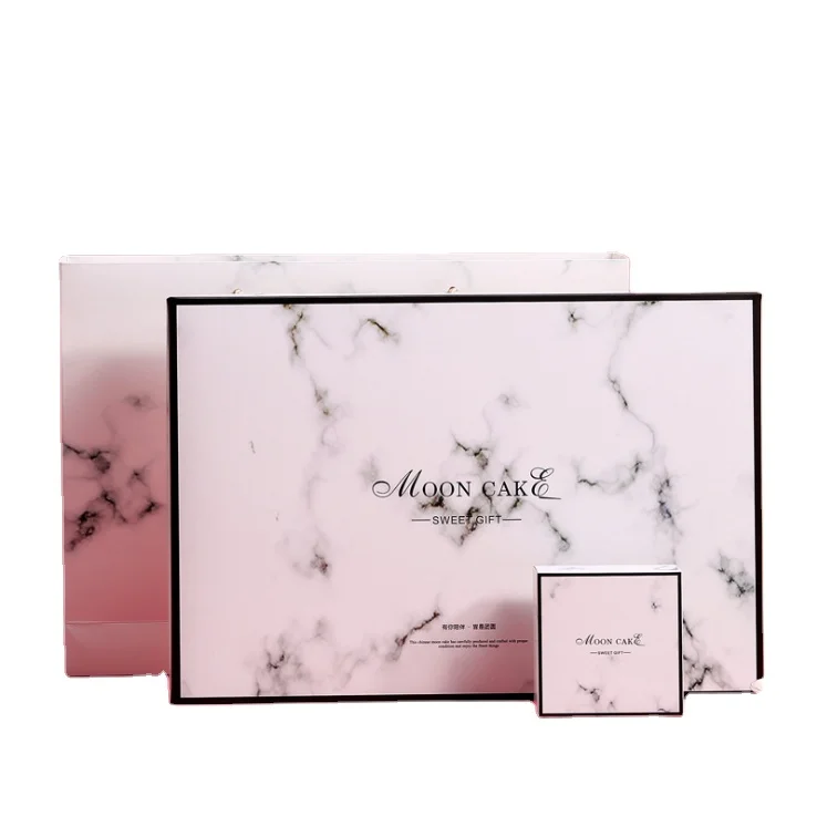 Cajas De Gift China Factory FSC мраморный торт с индивидуальным логотипом, moonторт, упаковочная бумага для чая, подарочная коробка