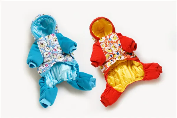 bears printing fabric dog wear pet clothes