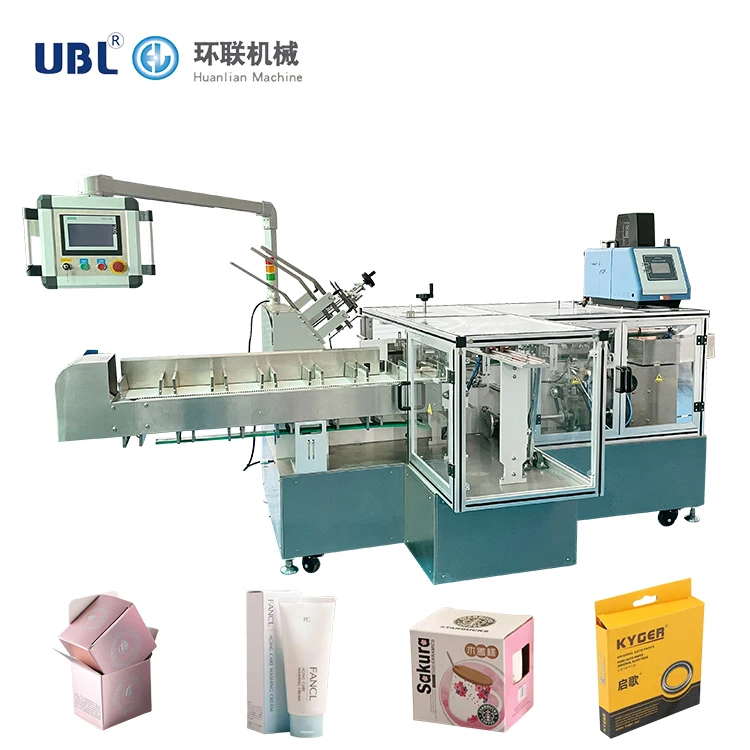 Easy Operate Automatic Vertical Rotary Cartoning Packing Machine For Tea Bag Box