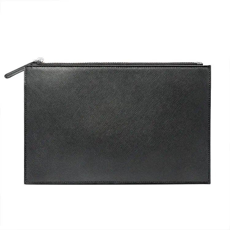 Wholesale Business Style Genuine Leather Purse Pouch Clutch Clutch Bag For Men
