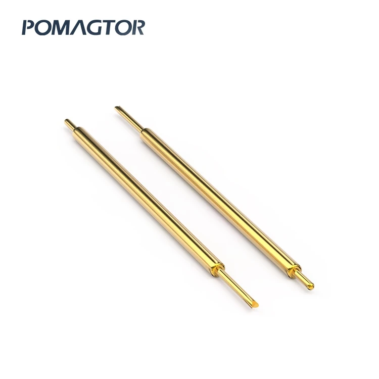 Manufacturer Supplier Male Female Semiconductor Test Pin Spring Loaded High Frequency Magnetic Pogo Pin