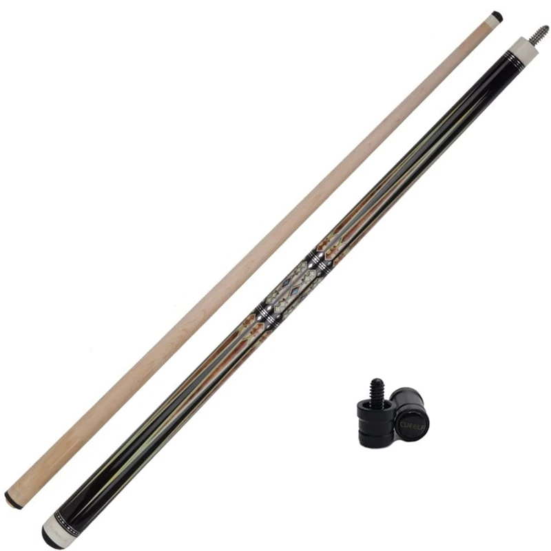 Cueelf  hot sale standard 1/2 joint korea style carom billiard cue stick with 12-12.5mm tip professional carom cue