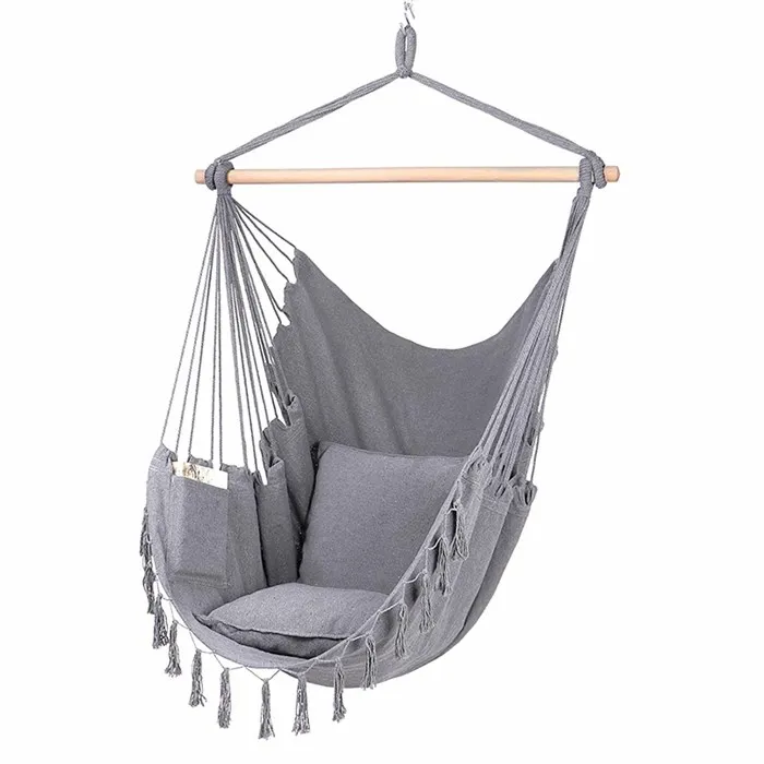 Online Wholesale Outdoor Bed Hammock Premium Cotton Outdoor Hammock