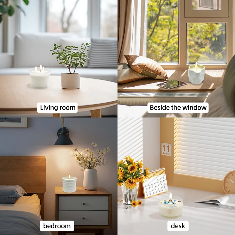 Luxury Custom Logo Wholesale Custom Packing Private Label Flower Organic Relax Home freshener Christmas Soy Wax Scented Candle