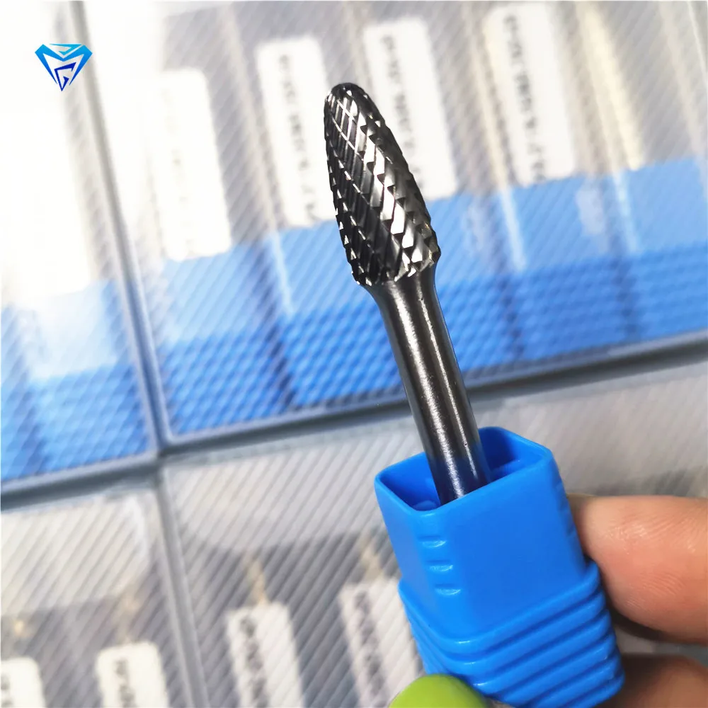 China  alloy rotary burrs Carbide rotary file FX9.525M6.35X64