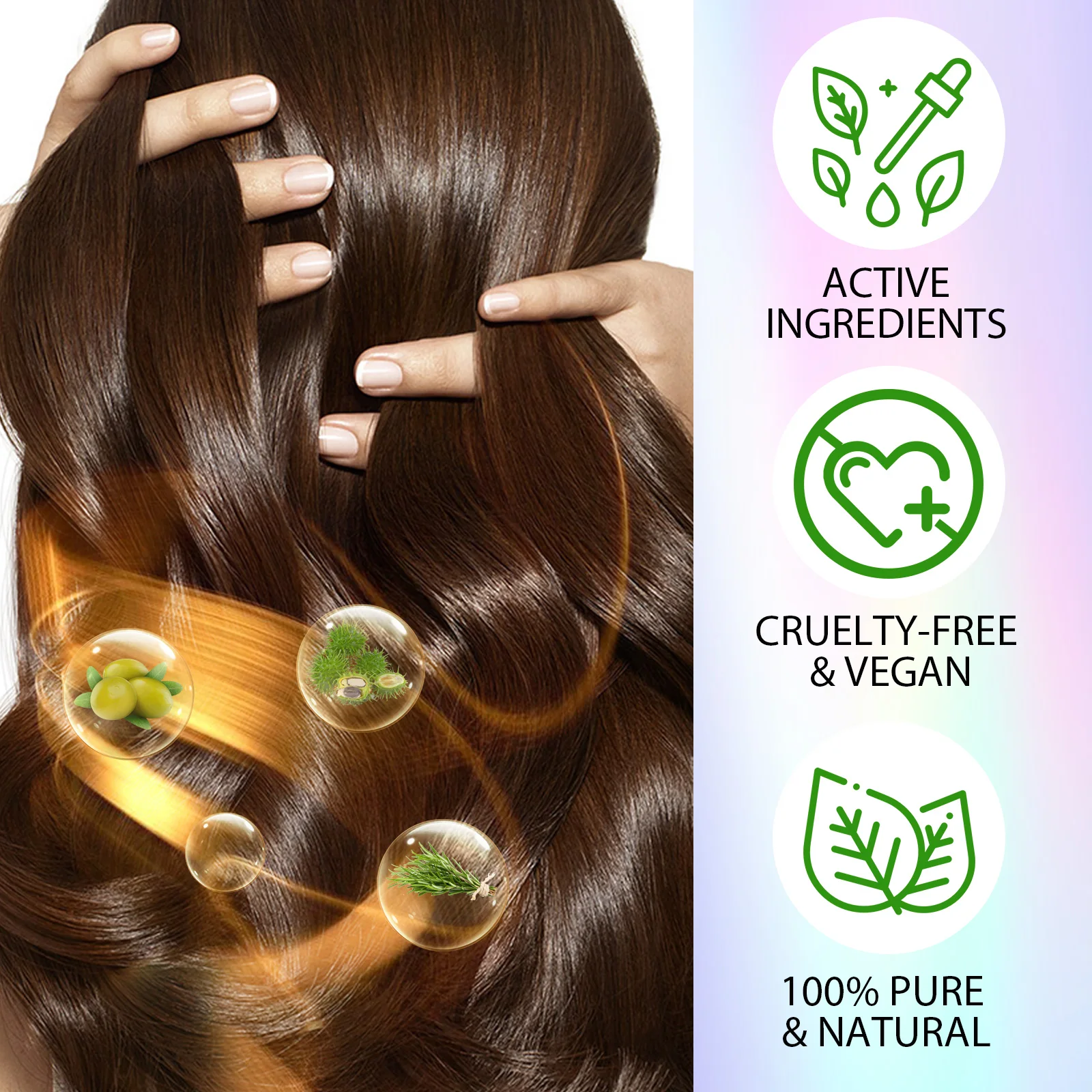 ALIVER 100% Pure Natural Hair Care 11 Powerful Oils Fast Thrive Hair Growth Power Mix Oil Hair Loss Treatment For Women And Men