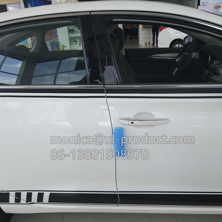 PE Foam Profile AIR Cushion CAR Door Edge Guard Guards Bumper Protector BLUE