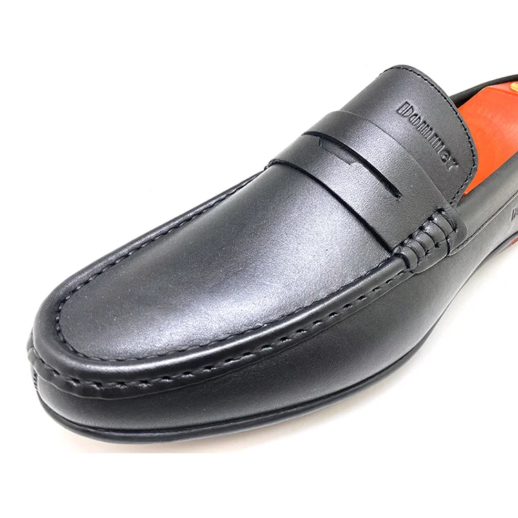 2021 italy no laces fashion men loafer shoes , comfort genuine dress shoes leather casual shoe for men