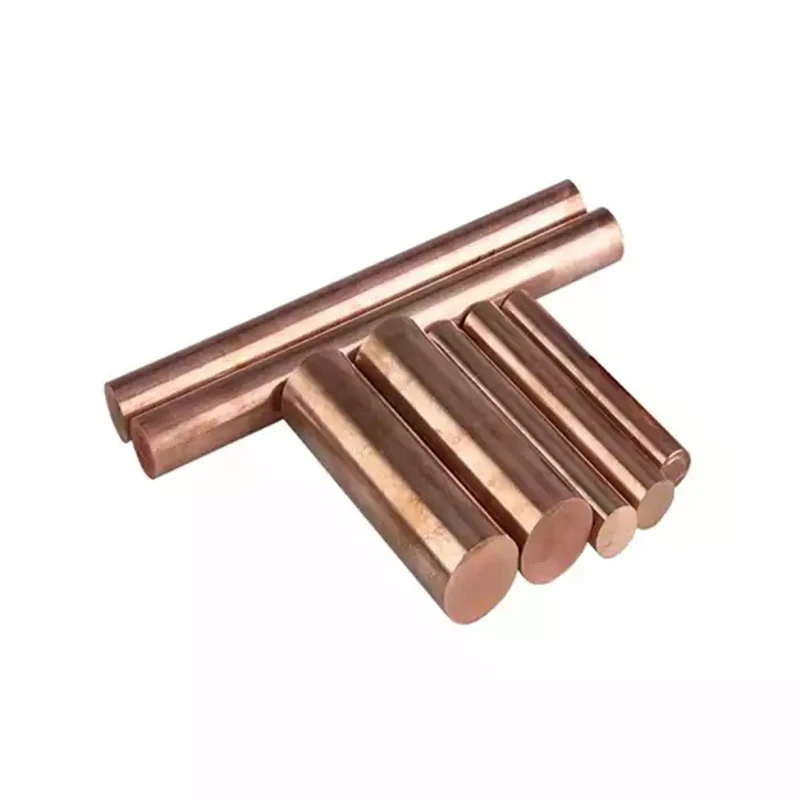 Industrial Conductive C11000 C1100 99.95% Pure Copper Rod Copper Round Rod