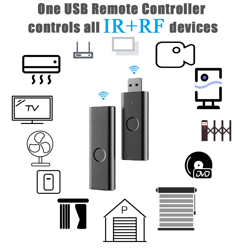  Tuya Smart Home Remote Control Wifi RF+IR Universal Infrared For TV DVD STB