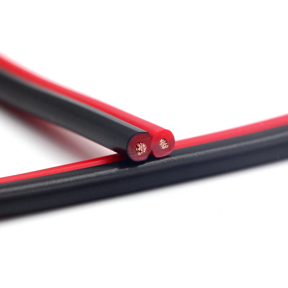 Factory sales RVB 0.3mm 2 core sheath cable concentric copper conductor cable