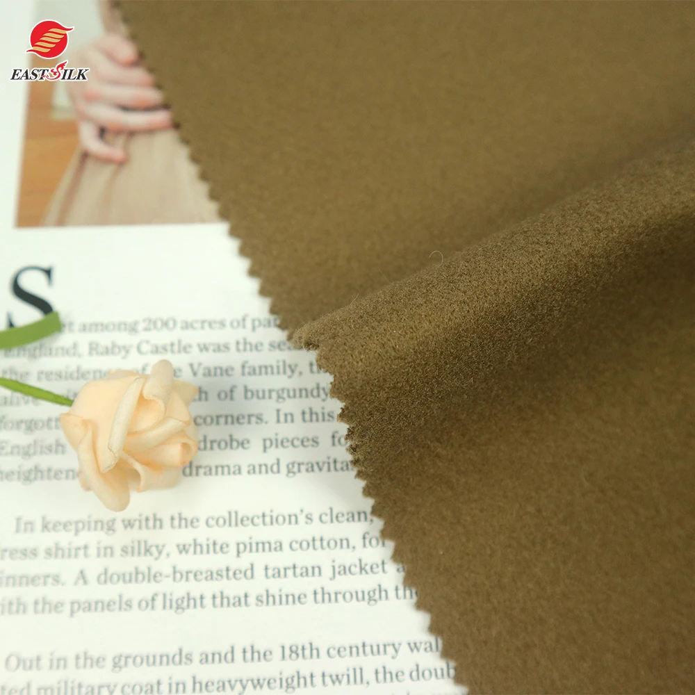 Fabrics Wholesale Materials 100%Polyester Fleece Fabric  for Autumn and Winter Coat Jacket