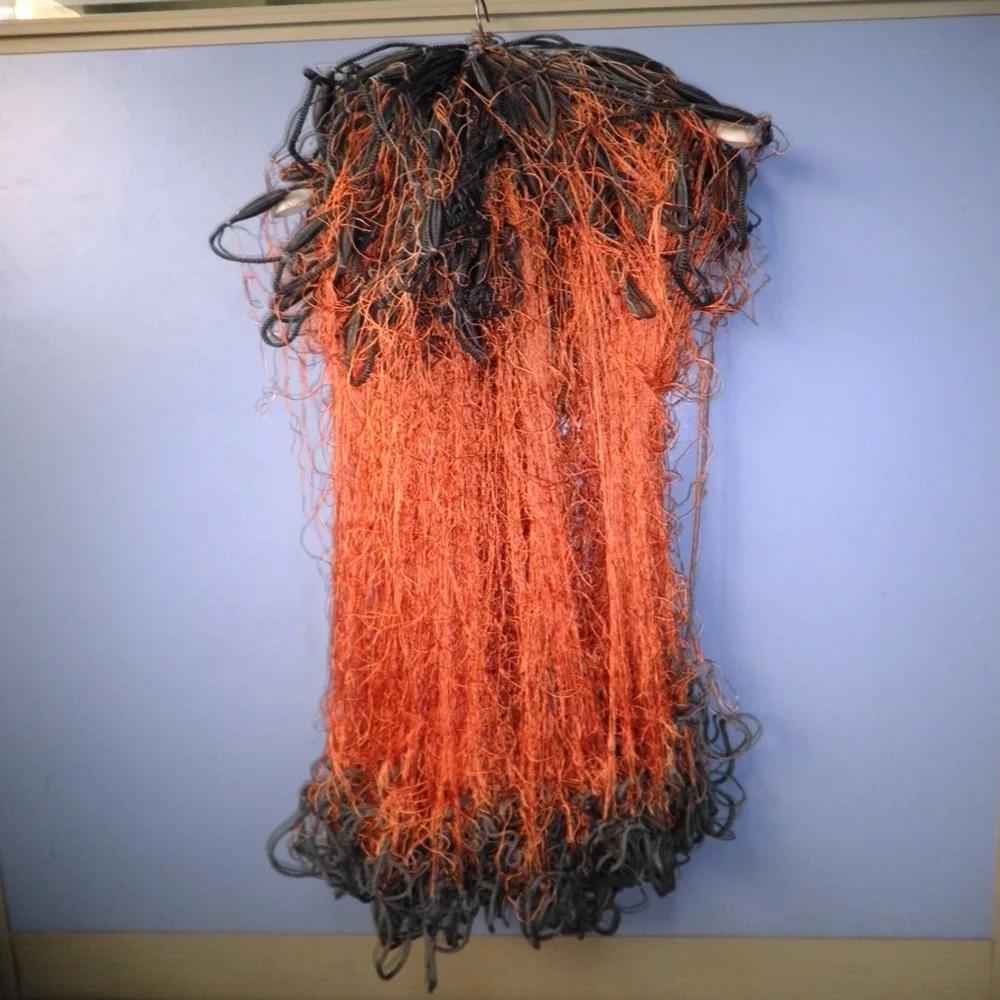 100%  Ready made fish gill net good prices sale nylon multifilament fishing net for snow crab