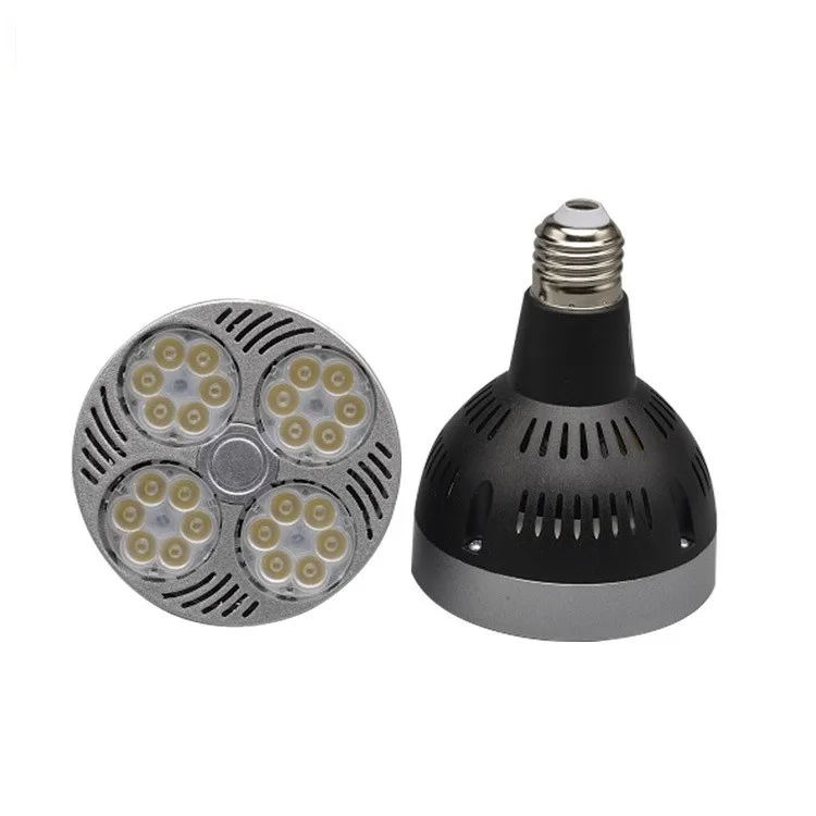 Dimmable AC110V AC260V Jewelry 6000K 8000K 10000K PAR 30 40W E26 E27 LED PAR30 30W