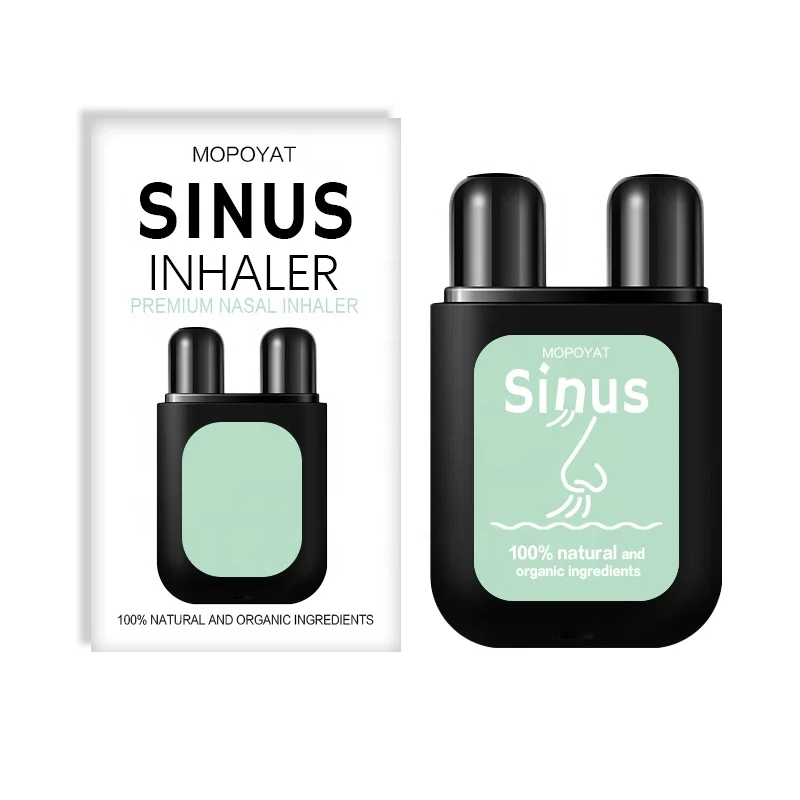 OEM/ODM Sinus Pressure Nasal Inhaler for Congestion, Stuffy Nose Aromatherapy Inhaler with Natural Essential Oils