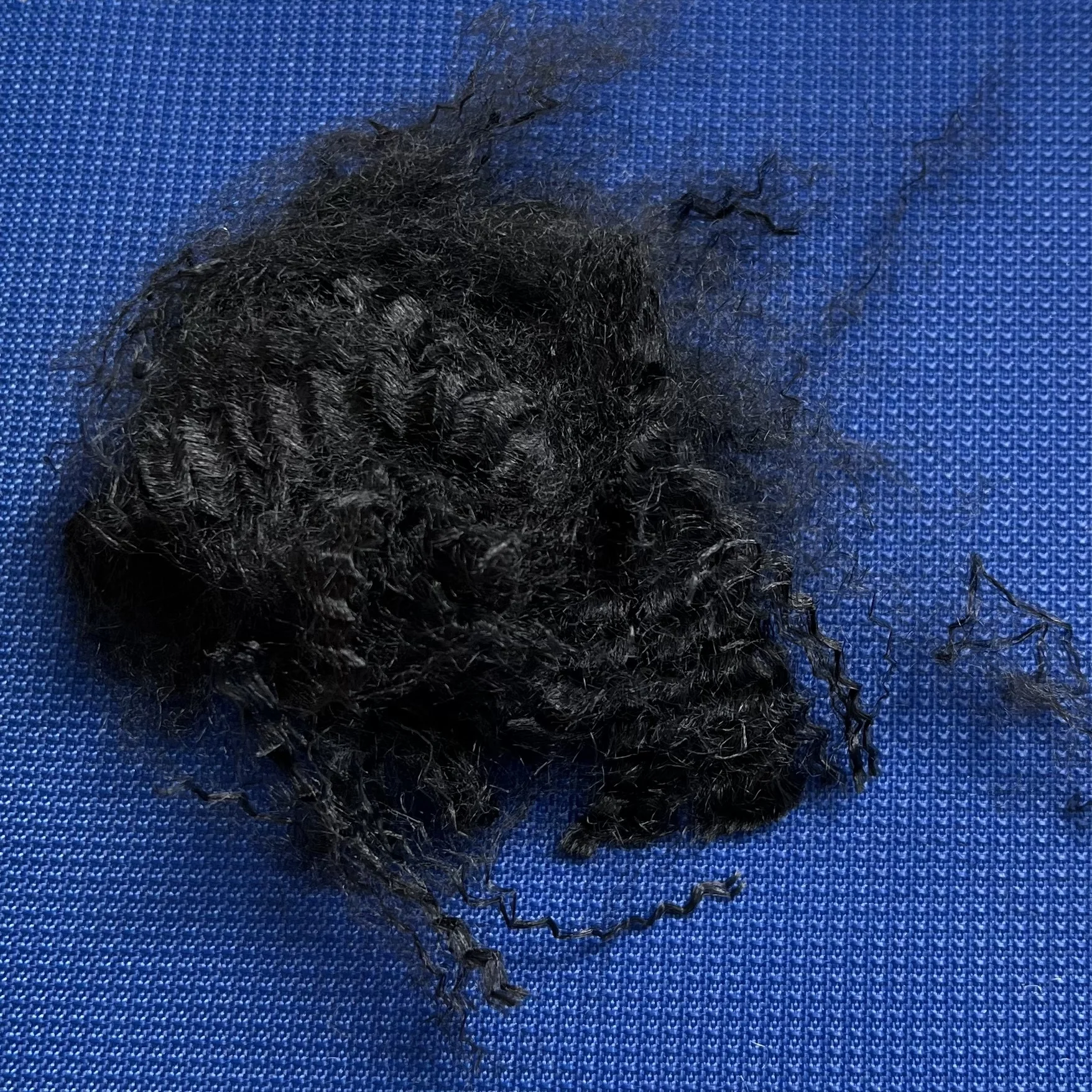 Black China supply best price low melt polyester staple fiber