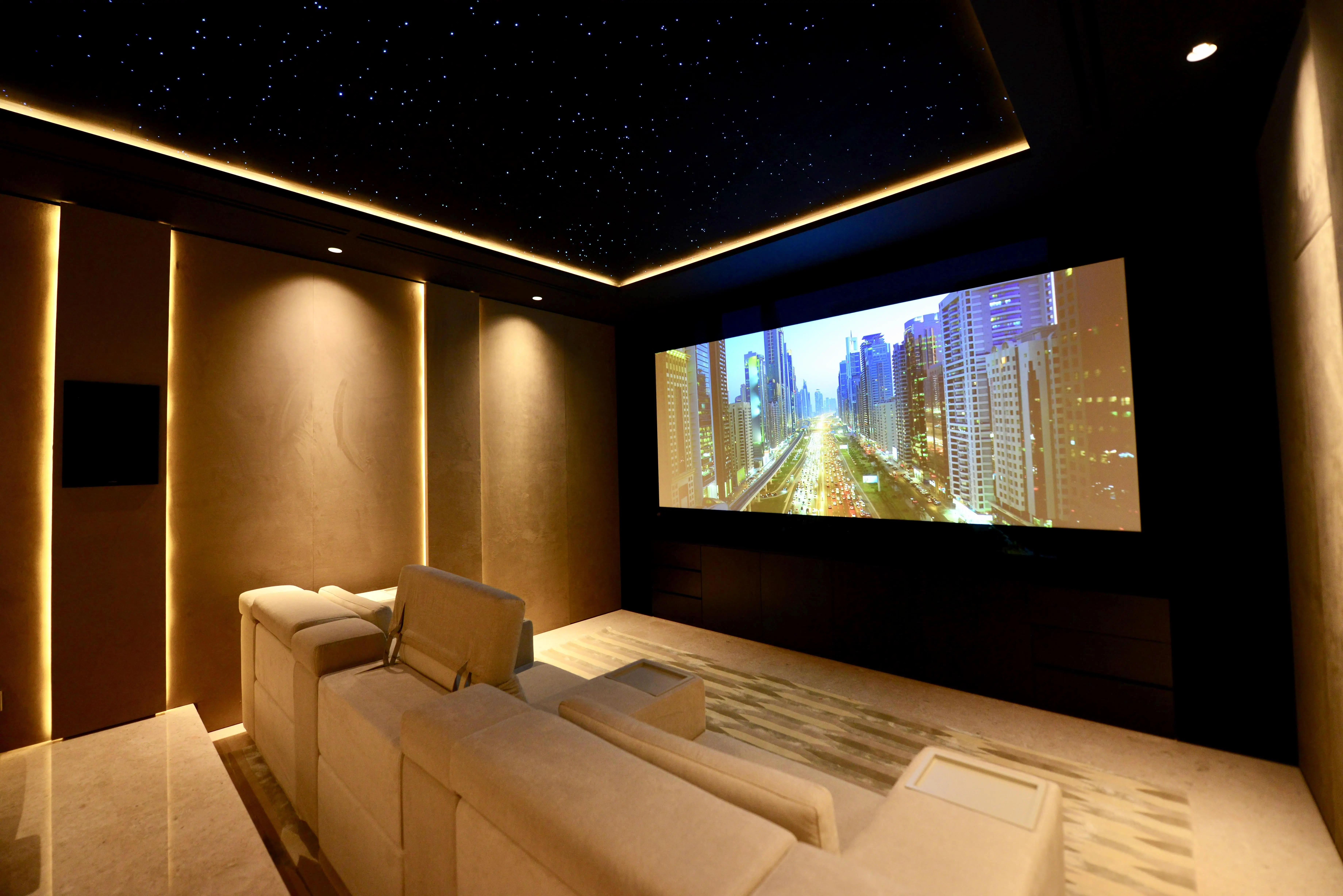 XYSCREEN 135inch/150inch Sound MAX 4K Woven AT acoustically transparent projection screen