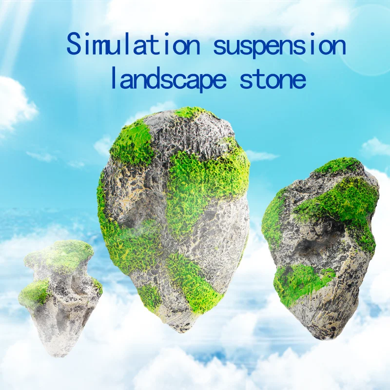 Best-selling simulated seaweed balls, live aquarium plants, bulk micro-landscape eco-bottle, aquarium, green moss stone