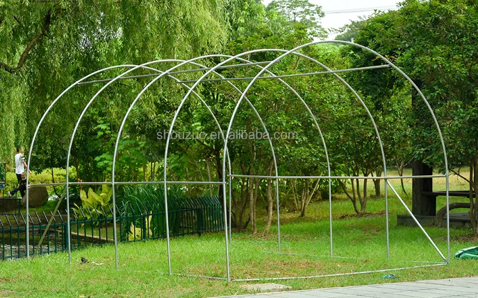 Теплица с усиленным каркасом 4x2 5x2 м