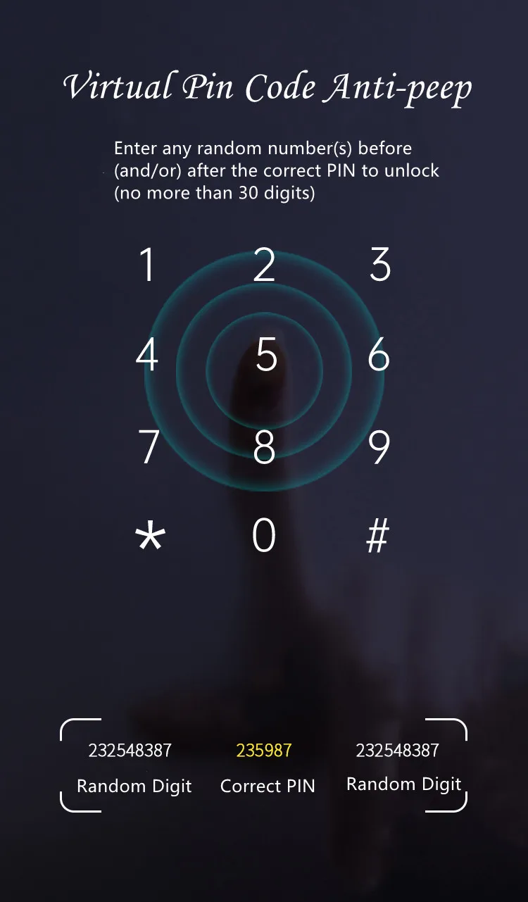 Smart Digital Keyless App Remote Control Alexa Security Fingerprint Factory Camera WiFi Alarm Lock