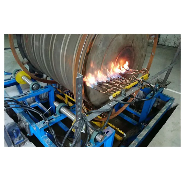 Термопластичная ротационная формовочная машина с открытым огнем